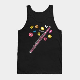Mothers Day Bassoon Mom Female Bassoonist Tank Top